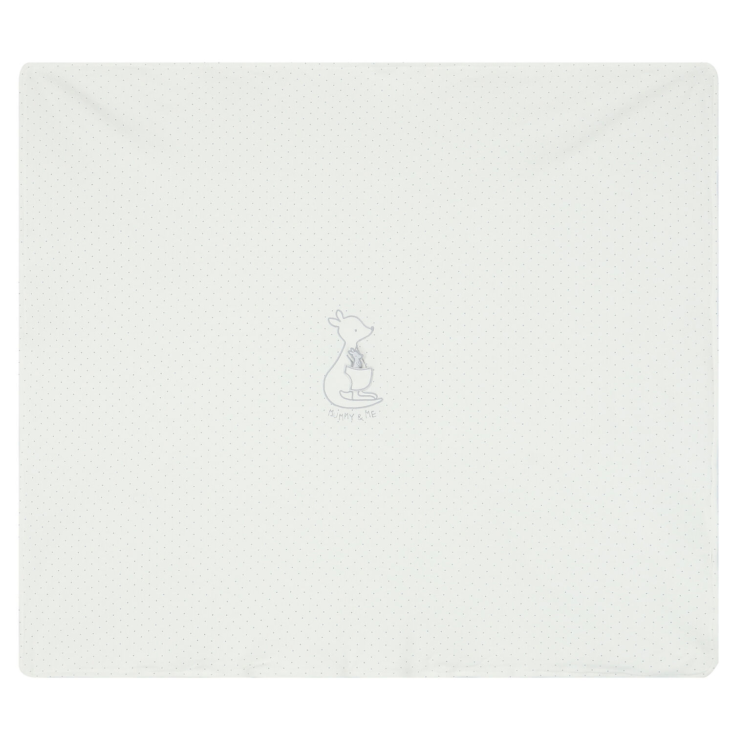 White Kangaroo Baby Blanket, 1, hi-res