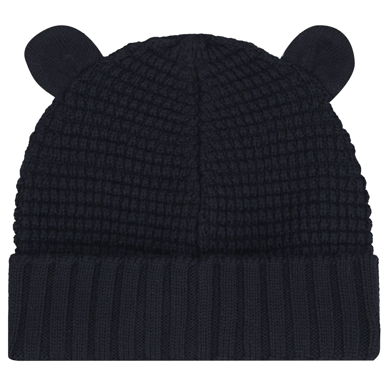 Baby Boys Navy Blue Logo Beanie Hat, 1, hi-res image number null