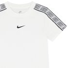 Boys White Logo T-Shirt, 2, hi-res