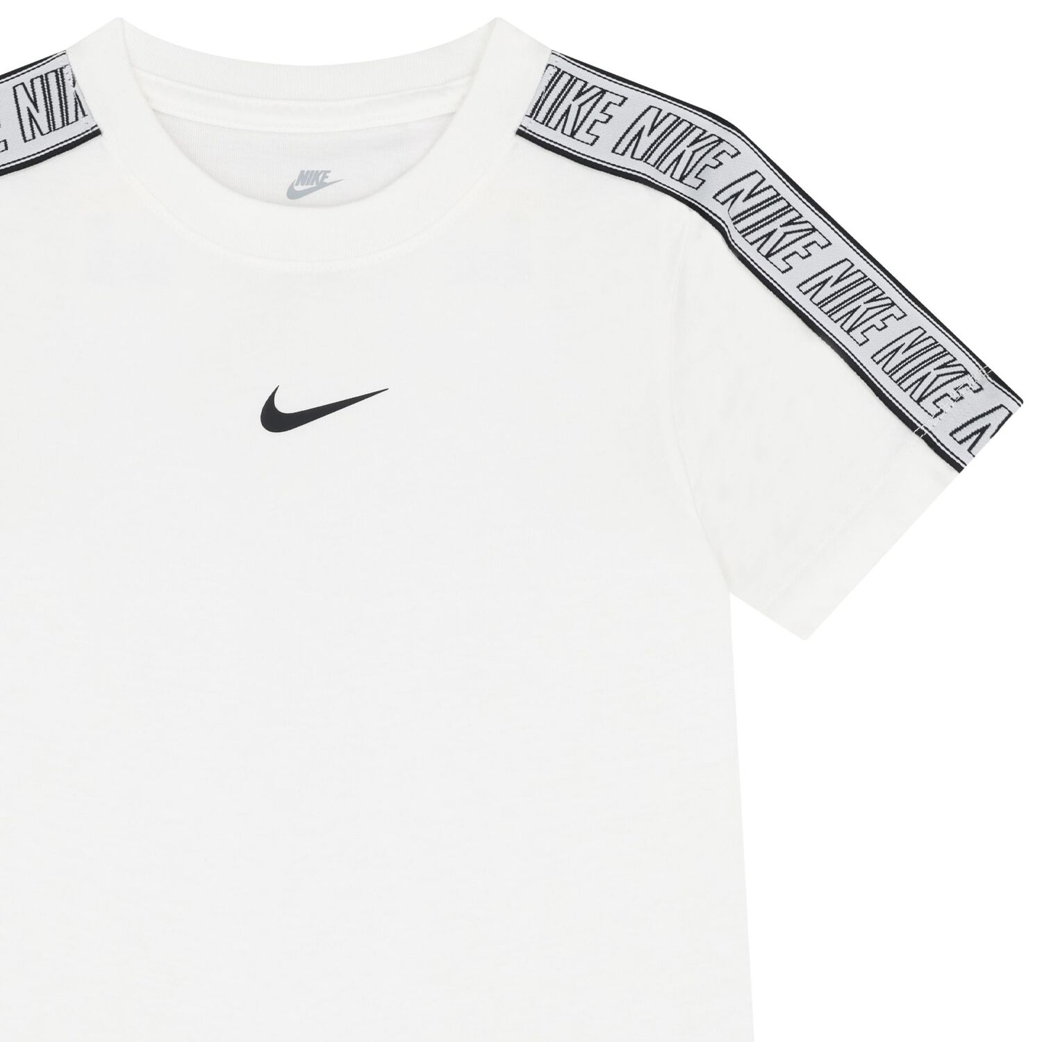 Boys White Logo T-Shirt, 2, hi-res