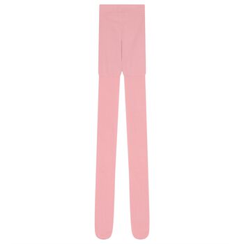 Girls Pink Lurex Tights