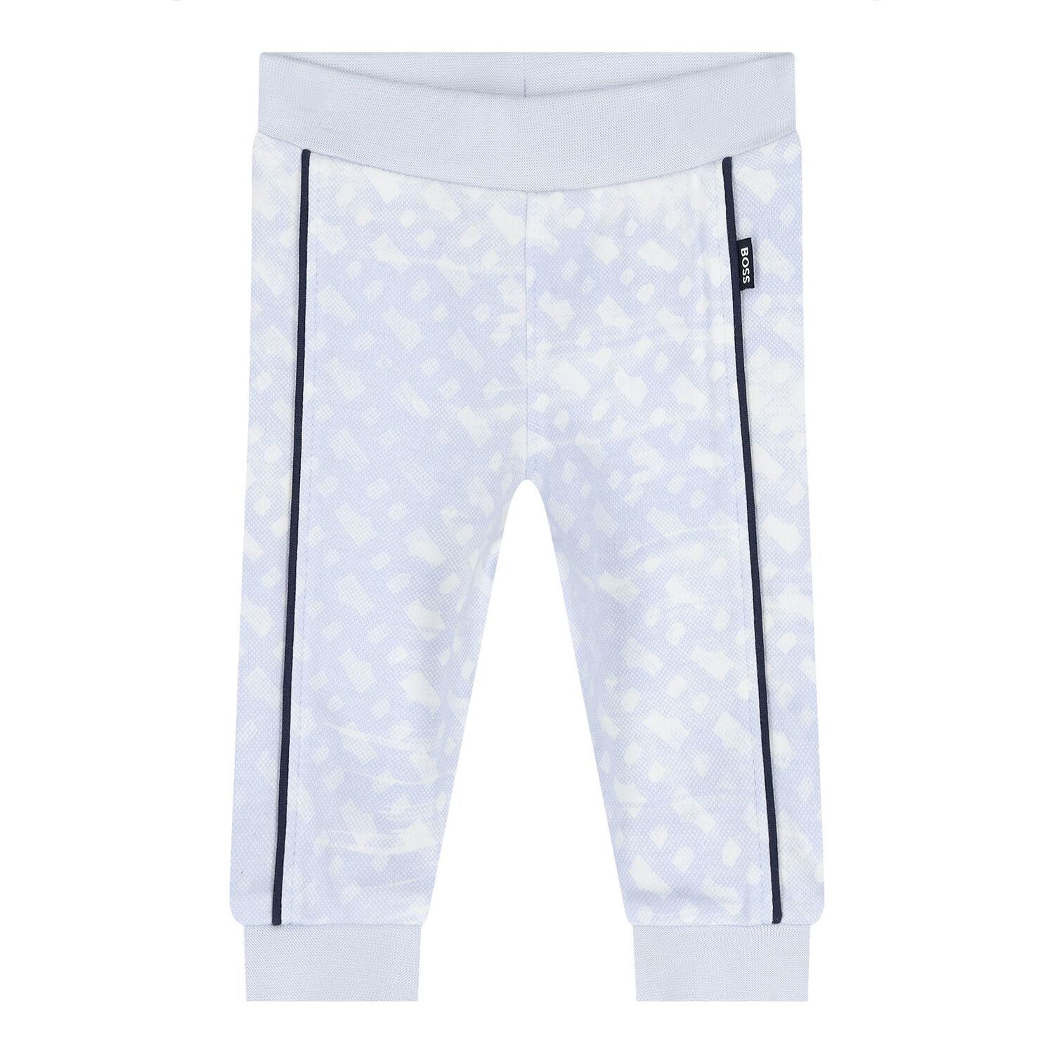 Baby Boys Blue Logo Tracksuit, 1, hi-res