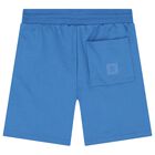 Boys Blue Shorts, 5, hi-res