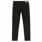 Boys Black Logo Jeans, 1, hi-res