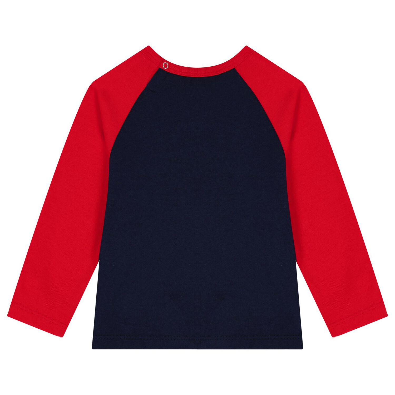 Younger Boys Navy Blue & Red Long Sleeve Top, 1, hi-res image number null