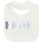 Ivory Teddy Bear Logo Hat & Bib Baby Gift Set, 1, hi-res