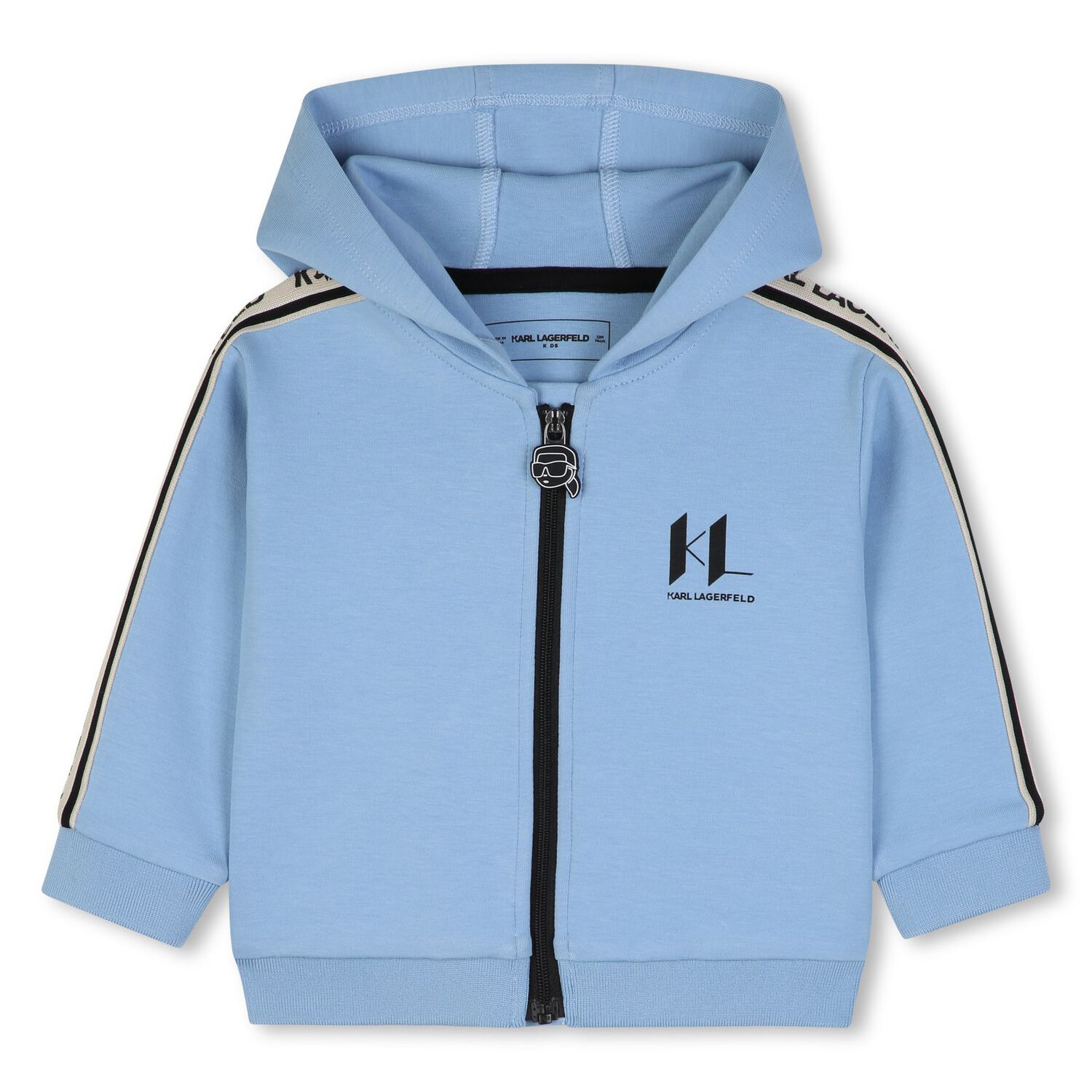 Younger Boys Blue Ikonik Karl Tracksuit Set, 1, hi-res
