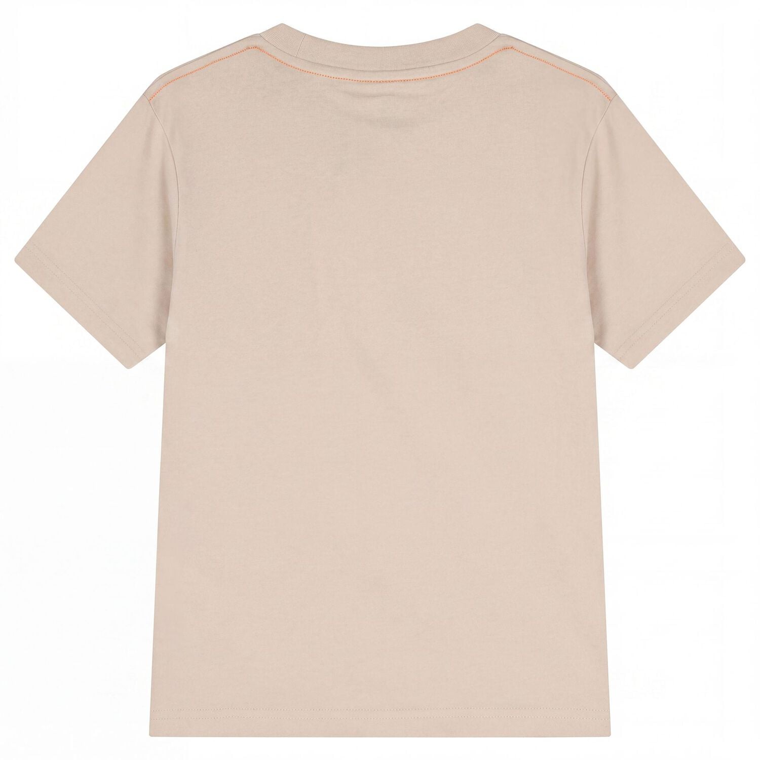 Boys Beige Logo T-Shirt, 3, hi-res