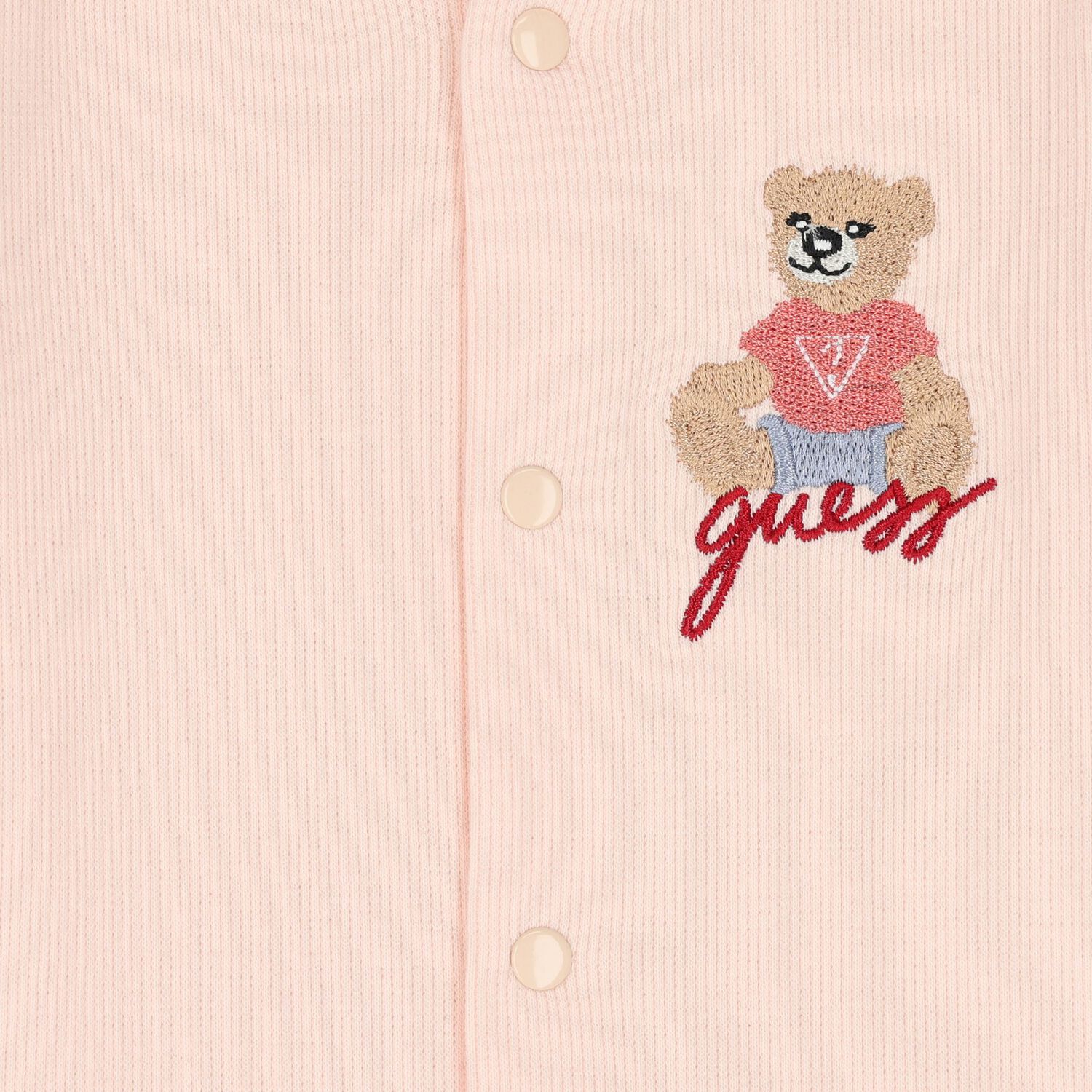 Baby Girls Pink Teddy Bear Logo Babygrow Gift Set, 1, hi-res