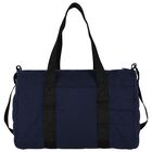 Navy Blue Teddy Bear Logo Baby Changing Bag, 2, hi-res