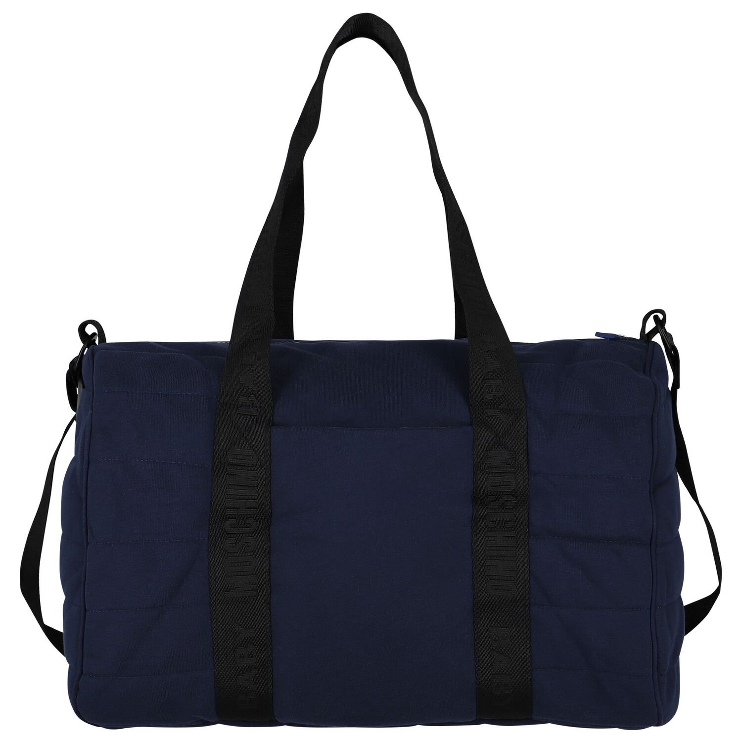 Navy Blue Teddy Bear Logo Baby Changing Bag, 2, hi-res
