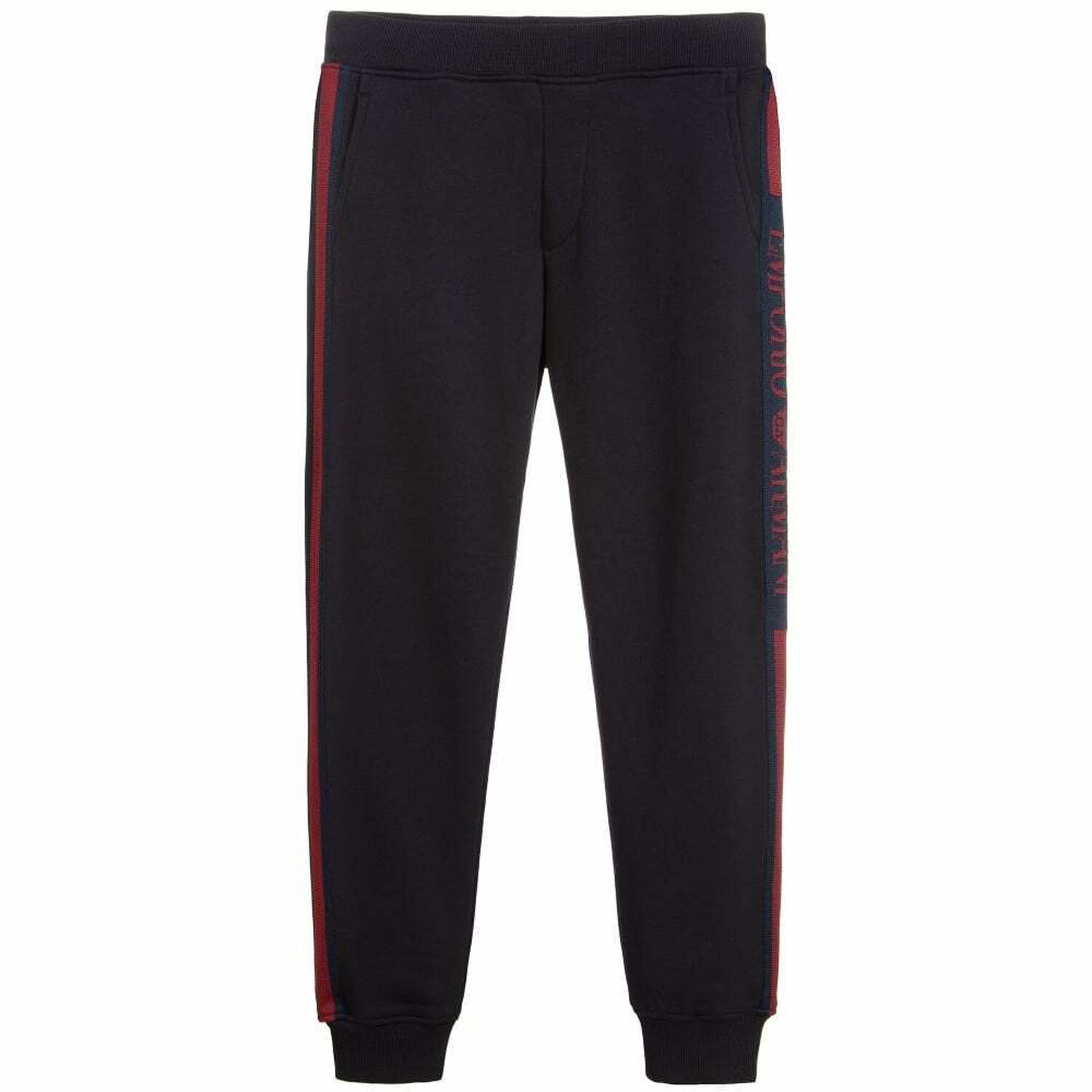 Boys Navy Logo Joggers, 1, hi-res image number null