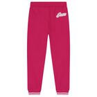 Girls Pink Logo Tracksuit, 2, hi-res