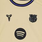 Younger Boys Beige & Black Barcelona Shorts Set, 1, hi-res