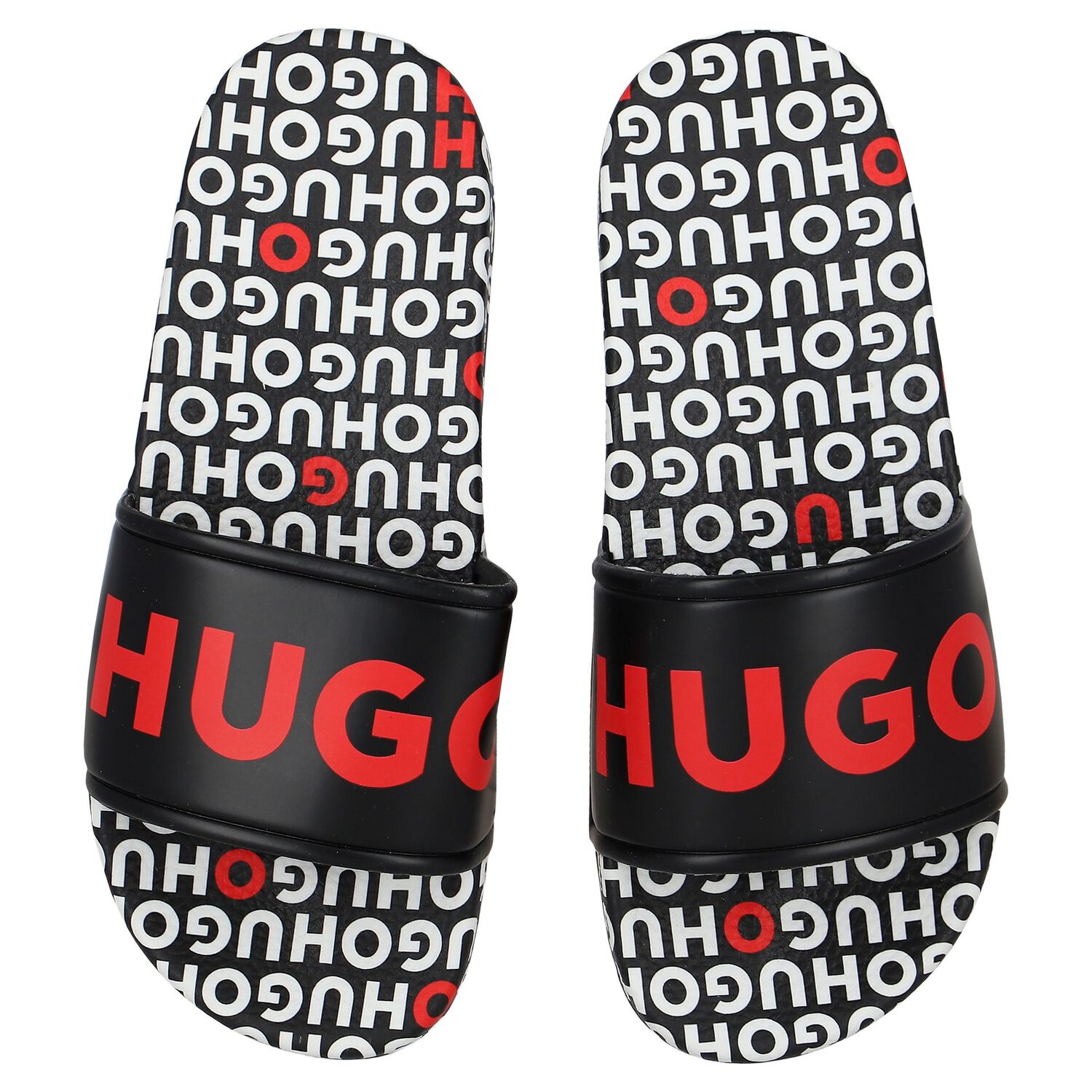 Boys Black & White Logo Sliders, 1, hi-res