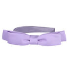 Girls Gold & Ivory Bow Headband, 3, hi-res