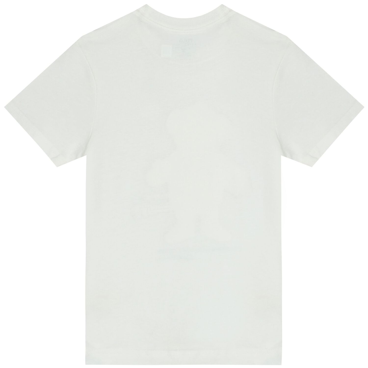 Boys White Polo Bear T-Shirt, 2, hi-res