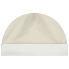 White & Beige Logo Babygrow Gift Set, 1, hi-res