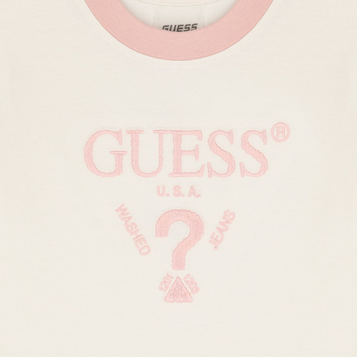 Girls Ivory Logo T-Shirt, 1, hi-res image number null
