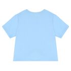 Girls Blue Logo T-Shirt, 2, hi-res