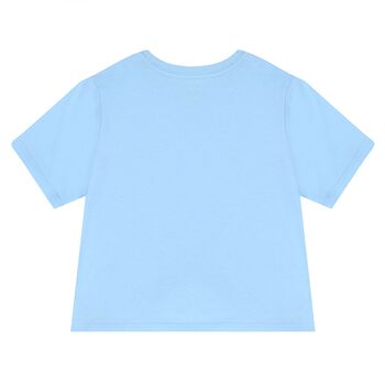 Girls Blue Logo T-Shirt