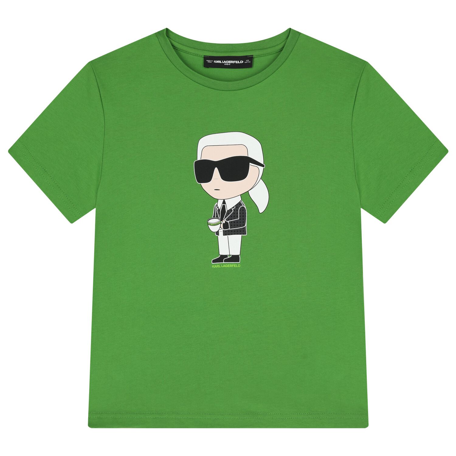 Boys Green Ikonik Logo T-Shirt, 2, hi-res image number null