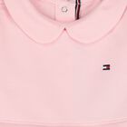 Younger Girls Pink Logo Dress, 3, hi-res