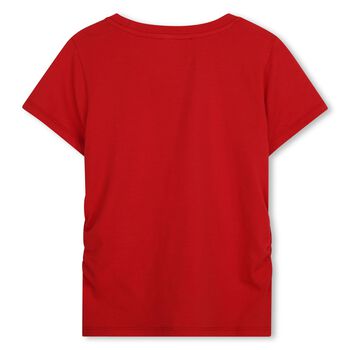 Girls Red Logo T-Shirt