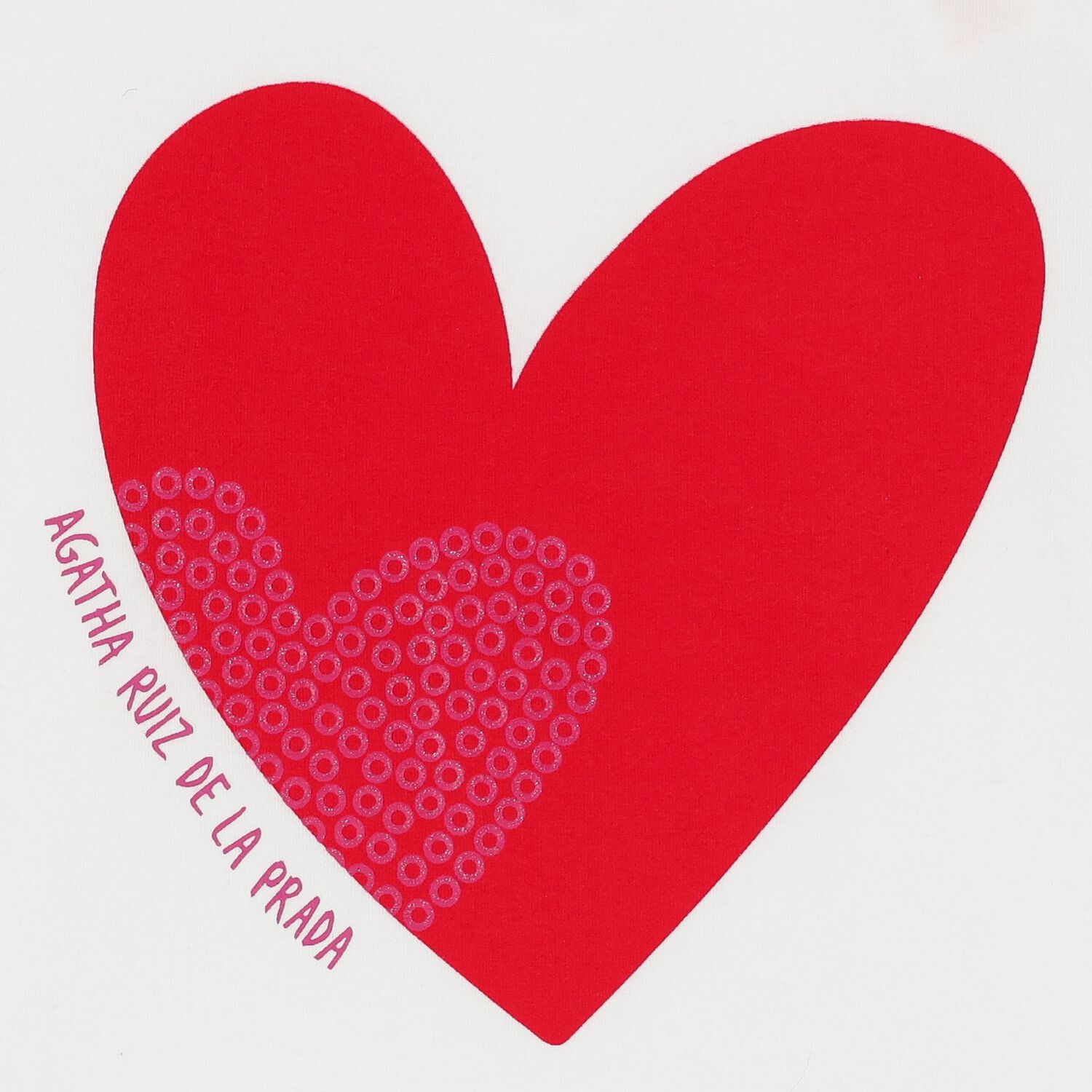 Girls White & Red Leggings Set, 1, hi-res