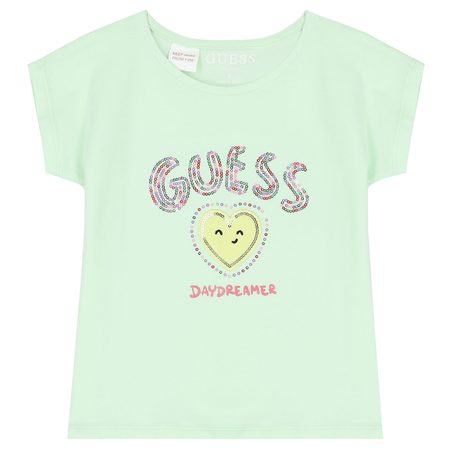 Girls Green & Blue Logo Shorts Set, 1, hi-res