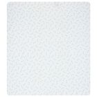 Baby Boys White and Blue Stork Print Blanket, 3, hi-res