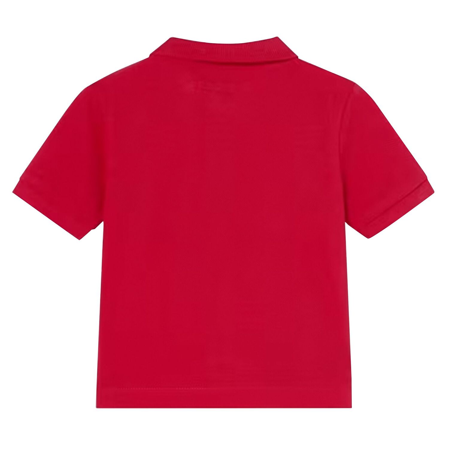 Younger Boys Red Polo Shirt, 1, hi-res