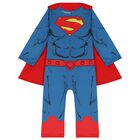Boys Blue & Red Superman Costume, 1, hi-res