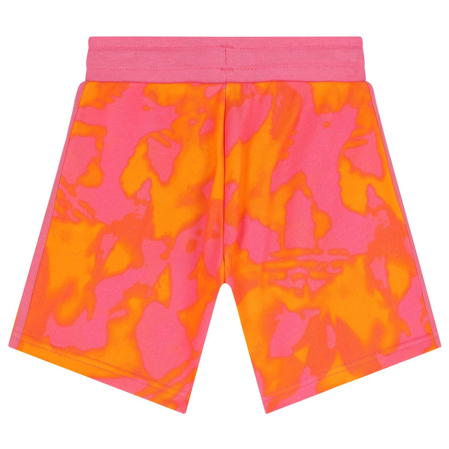 Girls Beige & Pink Trefoil Shorts Set, 1, hi-res image number null