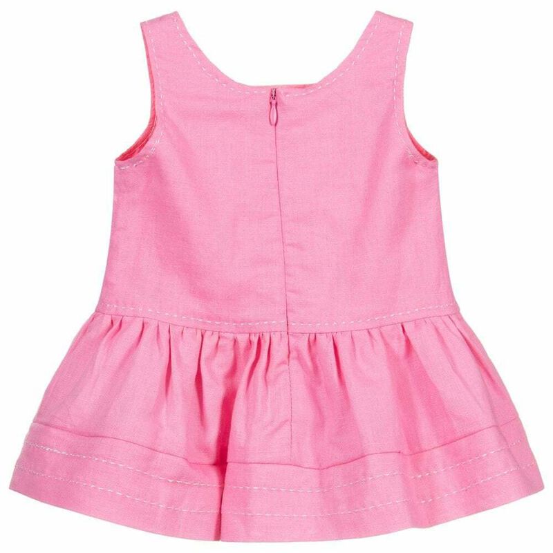 Younger Girls Pink Dress, 1, hi-res image number null