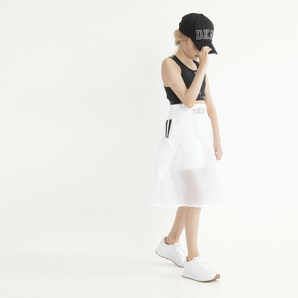 dkny white skirt