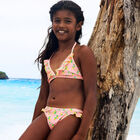 Girls Pink Lemon & Floral Bikini, 1, hi-res