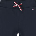 Baby Boys Navy Blue Joggers, 1, hi-res