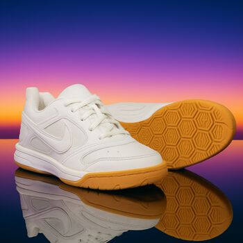 White Gato Logo Trainers