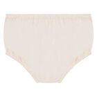 Baby Girls Ivory Tiered Tulle Dress Set, 1, hi-res