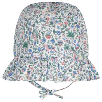 Younger Girls Blue & Green Liberty Hat