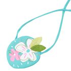 Girls Aqua Handbag Dress, 2, hi-res