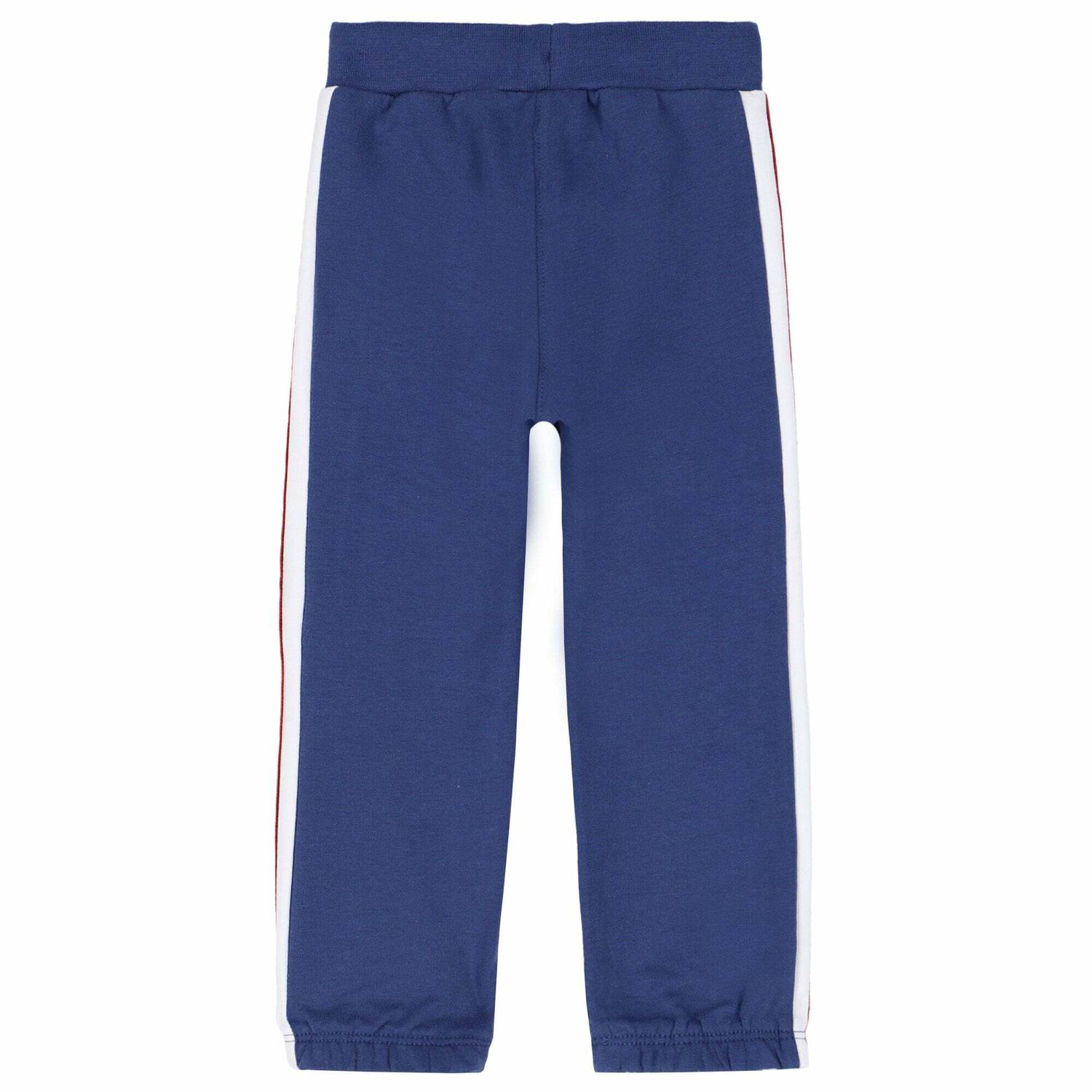 Younger Boys Navy Blue Logo Joggers, 2, hi-res image number null