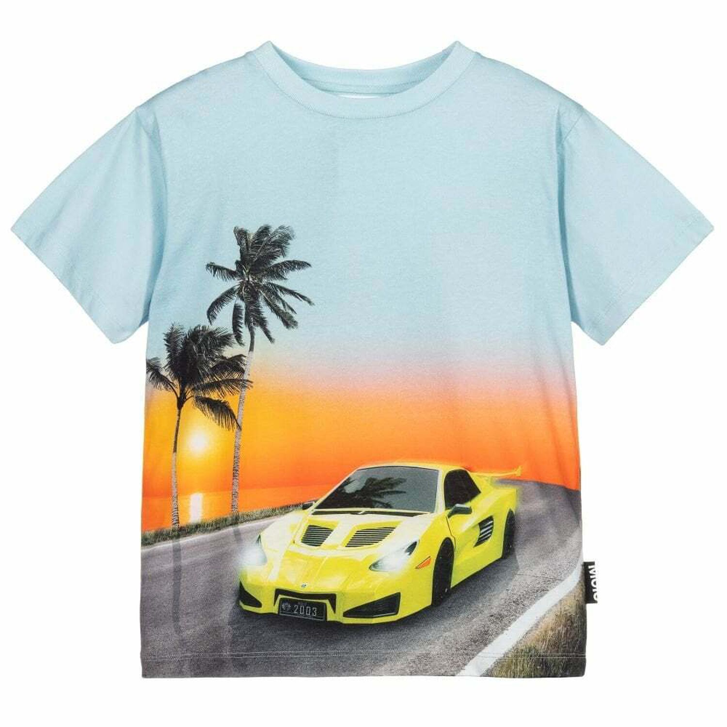 Boys Blue Car T-Shirt, 1, hi-res image number null