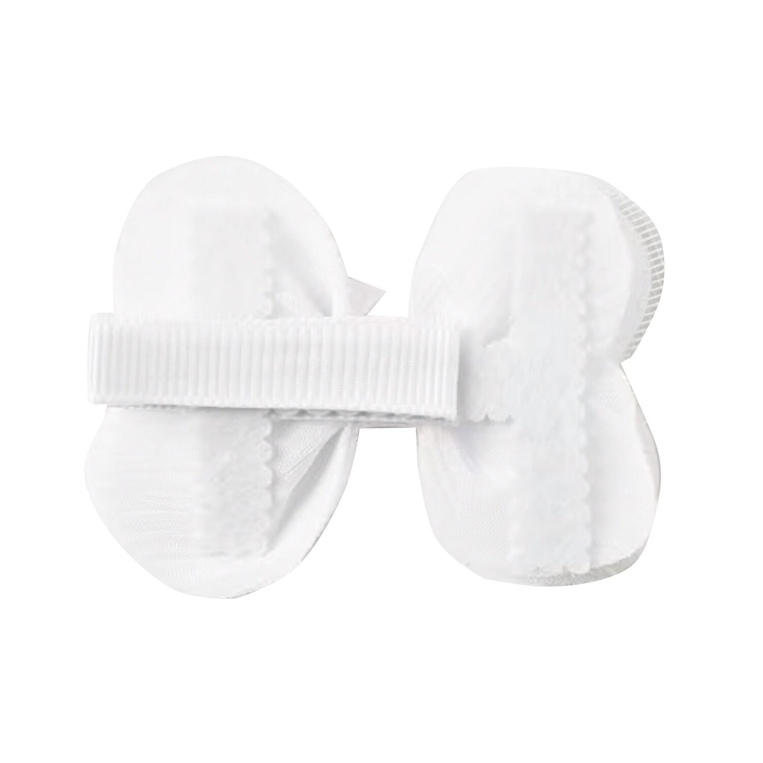 Baby Girls White Flower Headband & Clip Set, 3, hi-res image number null