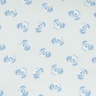 Baby Boys Blue & Ivory Teddy Bear Logo Baby Nest, 2, hi-res