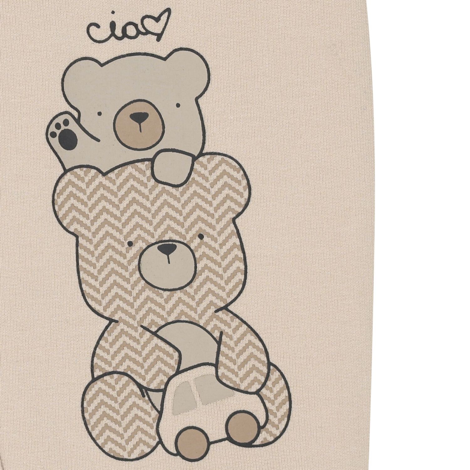 Baby Boys Beige Joggers, 1, hi-res