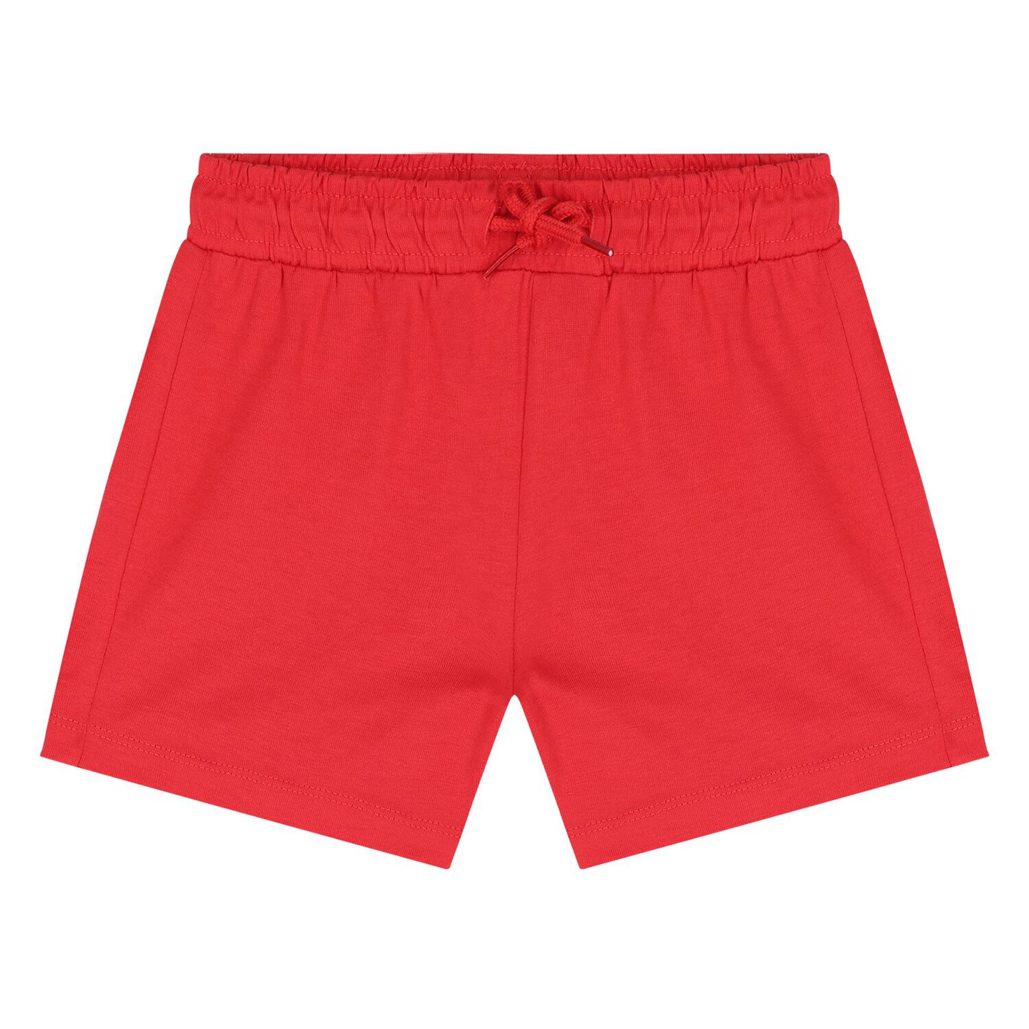 Younger Boys White, Red & Beige Shorts Set, 1, hi-res