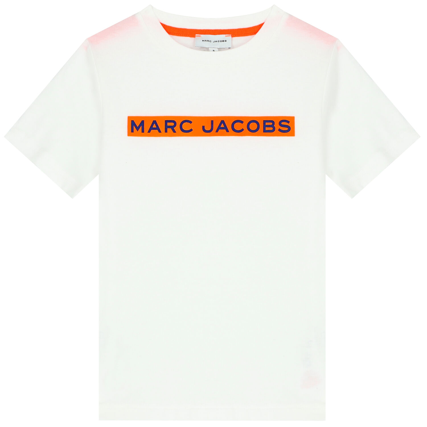 Boys White Logo T-Shirt, 3, hi-res