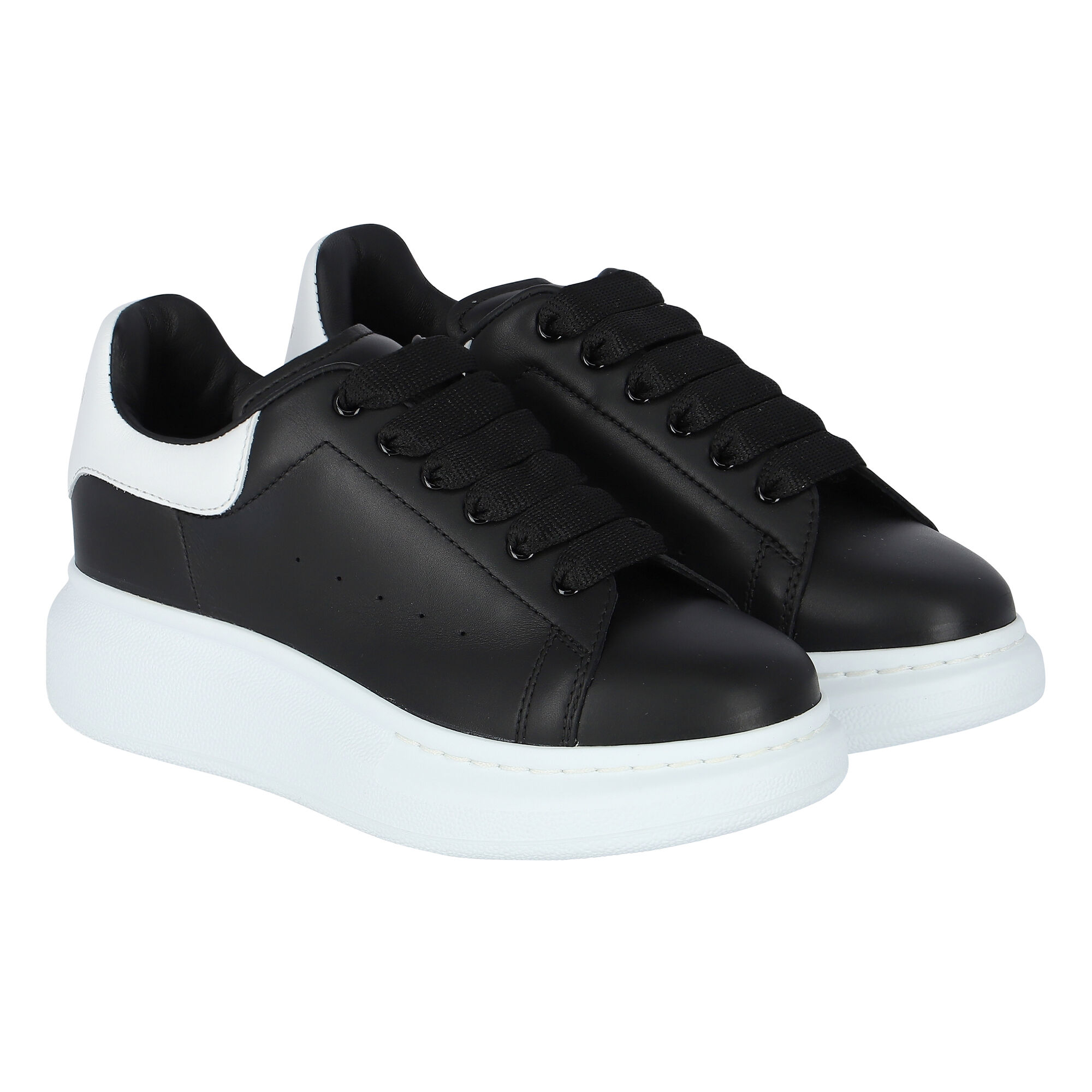 Alexander mcqueen black trainers online
